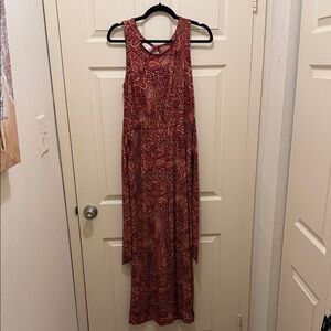 Paisley Sleeveless Jumpsuit